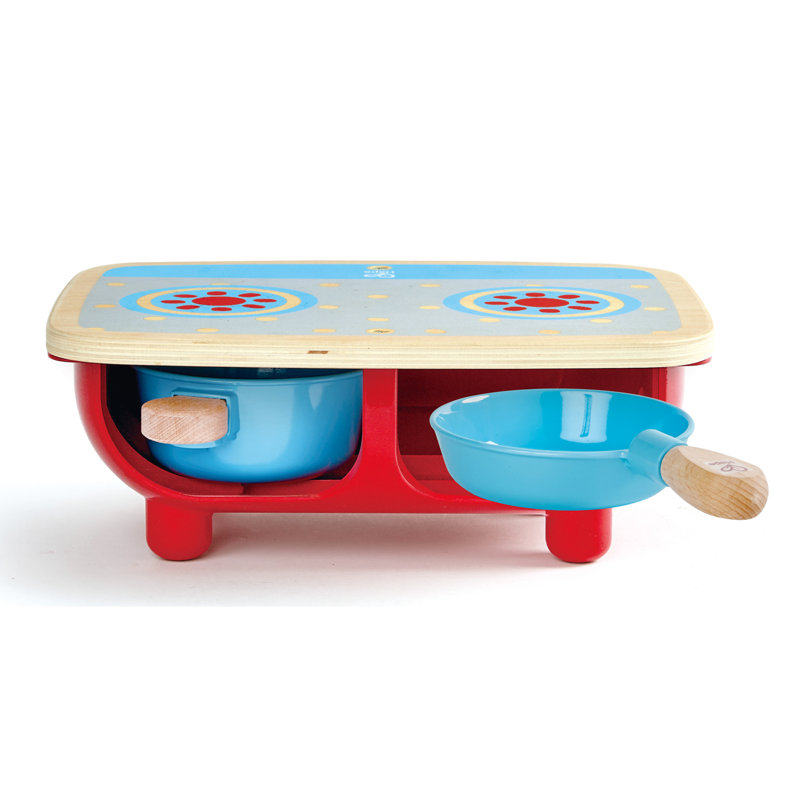 Kids Toddler Wooden Pretend Kitchen Set