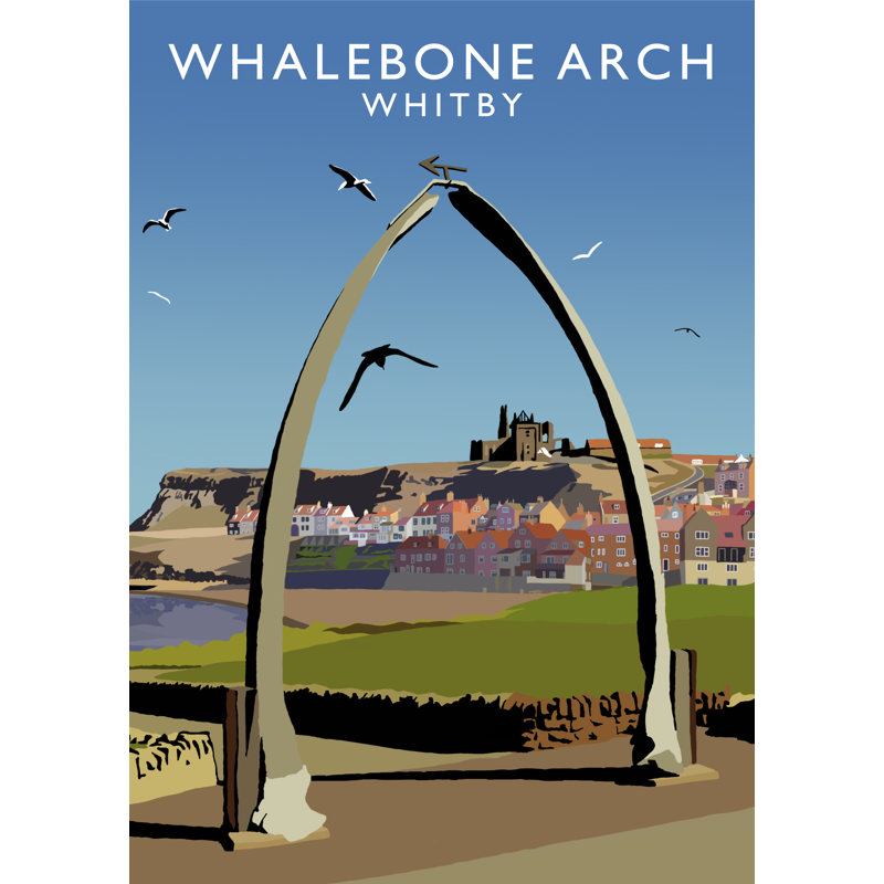'Whalebone Arch' by Richard O'Neil - Print, No Frame, 50 cm H x 40 cm W x 1 cm D