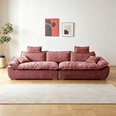 Modern, Simple and Fashionable Fabric Sofa