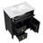 30'' freestanding vanity with a drop-front drawer, two standard drawers, and adjustable shelves-2112864196-2112864197