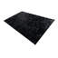 Tapis noir Juliana