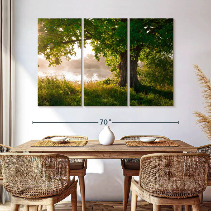 Harnek Lakeside Oak Tree, 42" H x 65" W