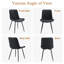 Chaise rembourrée en similicuir moderne-204951180