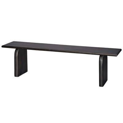 Arc Solid Wood Dining Bench