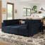 Canapé-lit modulaire réversible en velours Wylodene-86830881