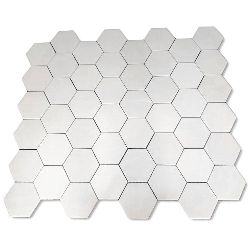15" x 9" Marble Mosaic Wall & Floor Tile