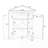 Triangle Bathroom Storage Cabinet with Adjustable Shelves-287421473