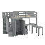 Lit mezzanine avec escalier-1432900521-1432900520