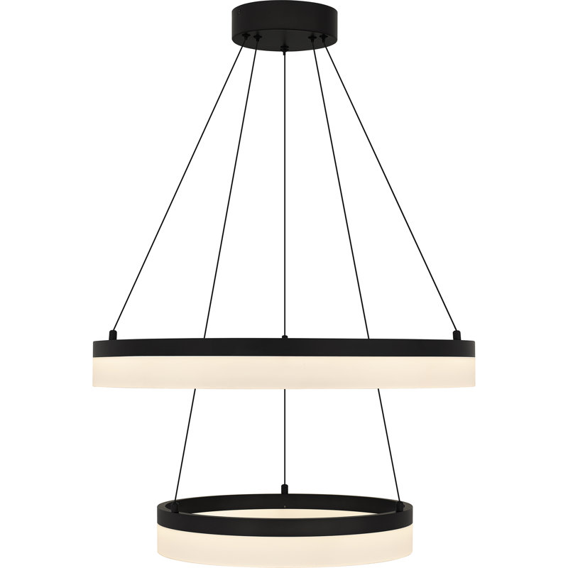 Vashtie Integrated LED Pendant Light, Oil Rubbed Bronze