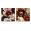 Vannatta - Ensemble de 2 collages floraux carrés-101846811-101846814