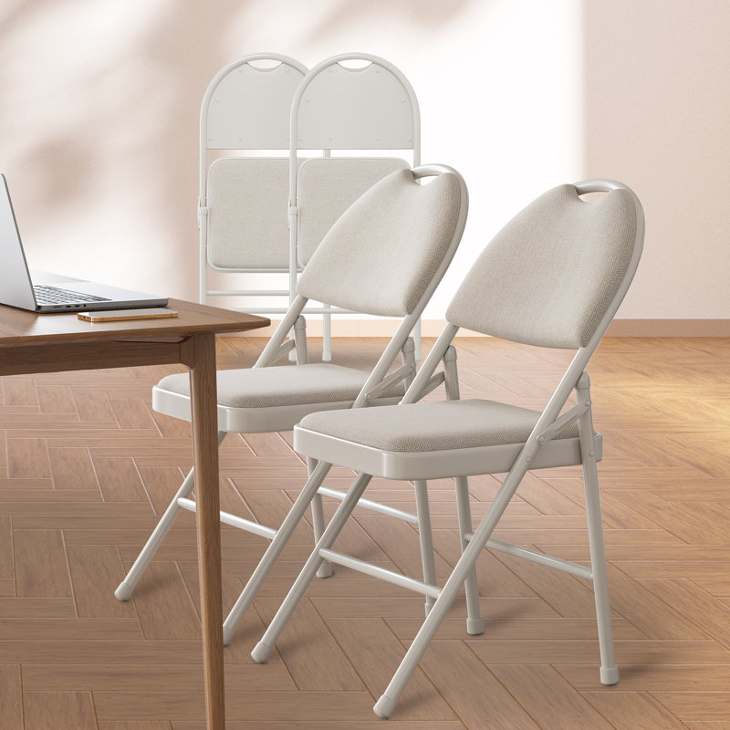 Folding Chair, Beige