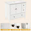 Ensemble de meuble-lavabo 36 po avec lavabo, armoire de rangement pour salle de bain avec portes et tiroirs, meuble-lavabo moderne avec surface peinte