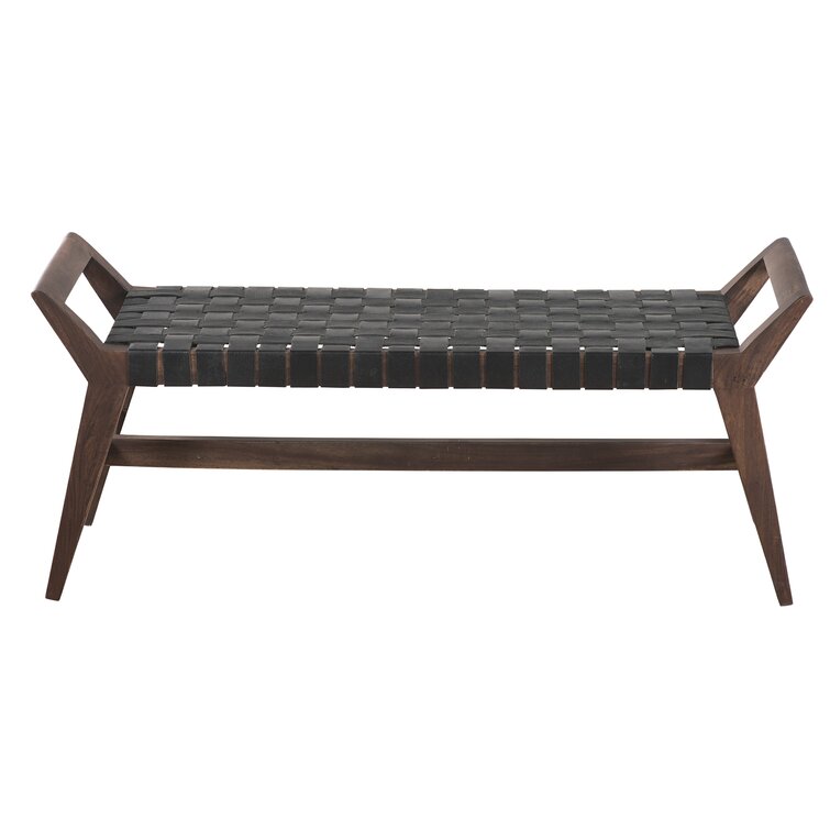 Mirena Leather Bench