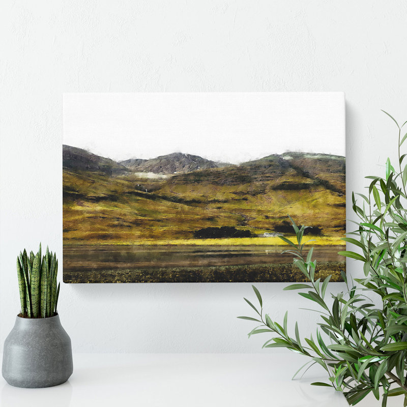 Glencoe In The Scottish Highlands - Wrapped Canvas Painting, 40cm H x 60cm W x 3cm D