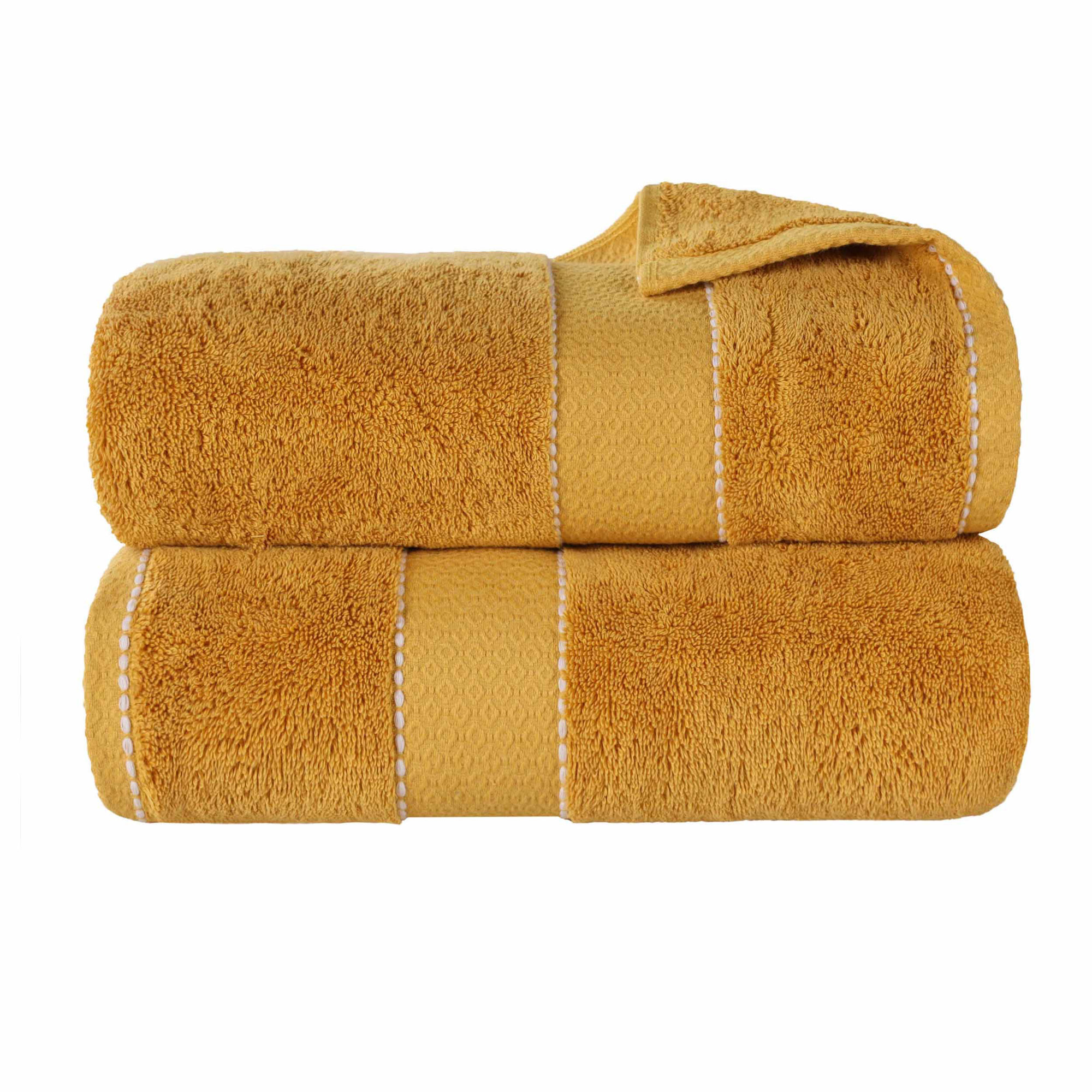 Abrianna Egyptian Giza Cotton Bath Sheet, Gold