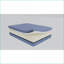 Matelas | Matelas en mousse à mémoire de forme 8 po - roulé et emballé avec housse ultra douce | Double | Bleu-gris-156049755-156049748