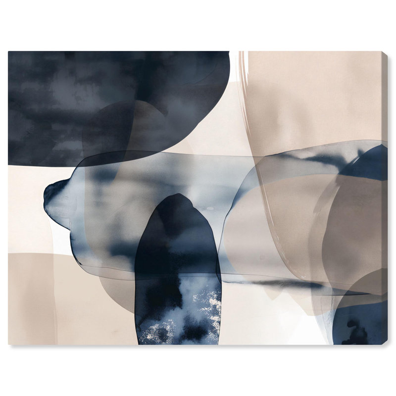 Art, art abstrait, toile, mouvement monochrome, H 20 po x l 24 po, Toile tendue