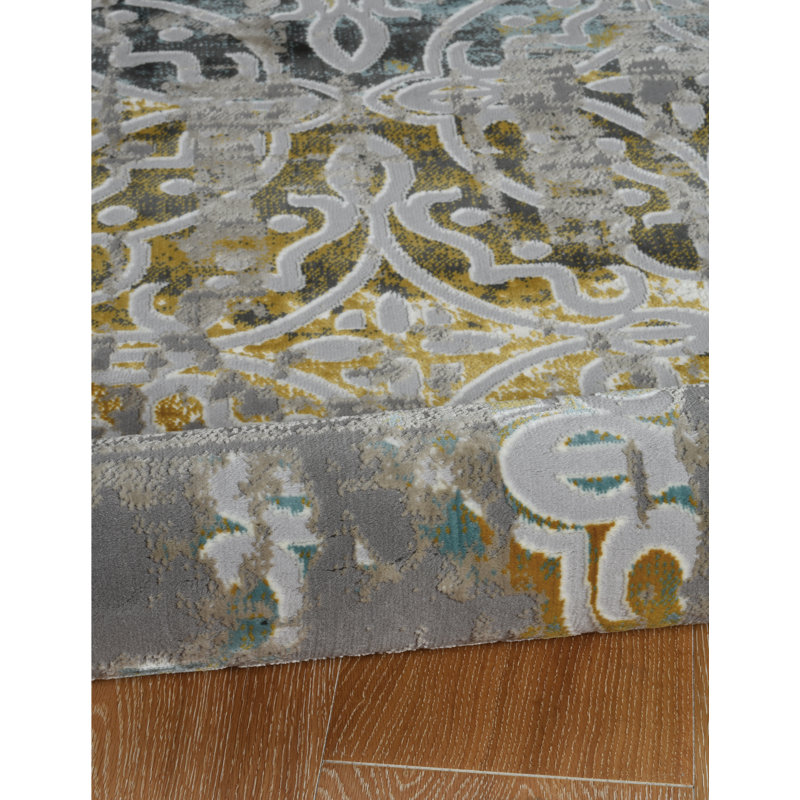Purdy Abstract Indoor Rug, Rectangle 8' X 10'6"