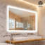 Miroir de salle de bain mural Naliyah Luxora-2032022162