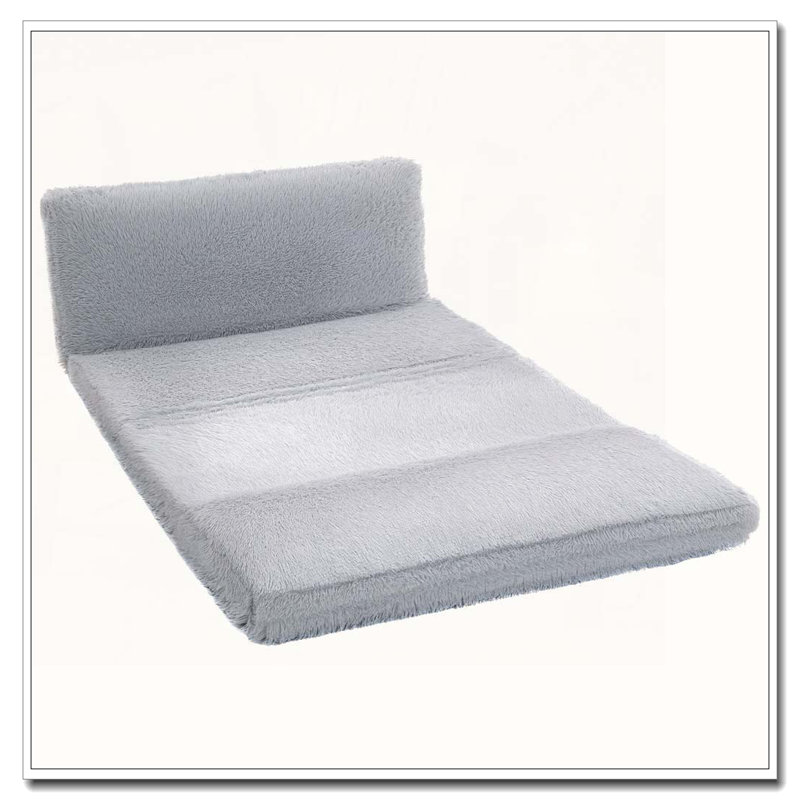 Canapé-lit Bean Bag, Gris clair