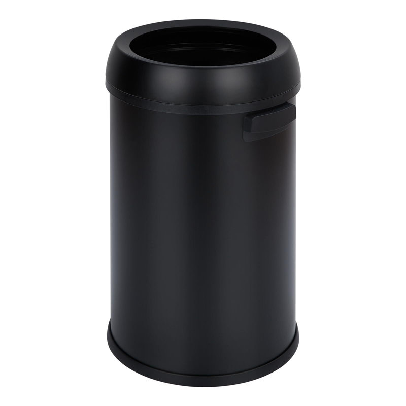 Stainless Steel Open Waste Bin - 17L
