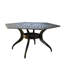 Table en mailles hexagonales Cayman Arch II