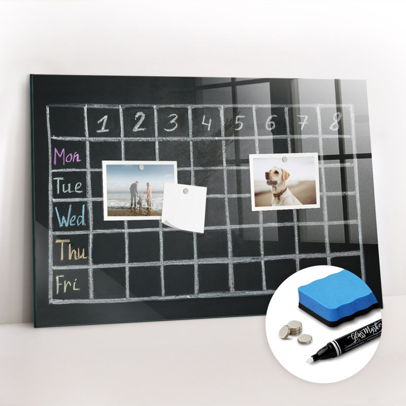 Magnetic Glass Dry Erase Board