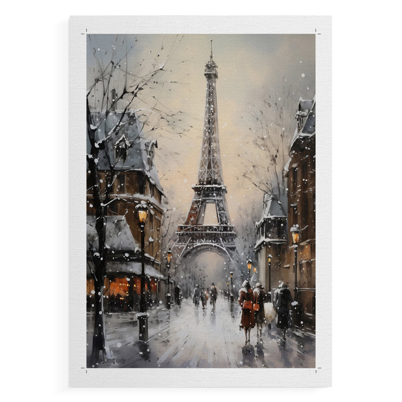 Art des Fêtes de Noël, impression sur toile - non encadrée, H 27 po x l 18 po
