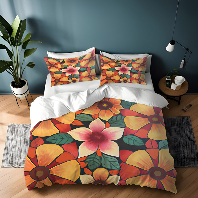 Ensemble de housse de couette , Housse de couette pour très grand lit et 2 très
