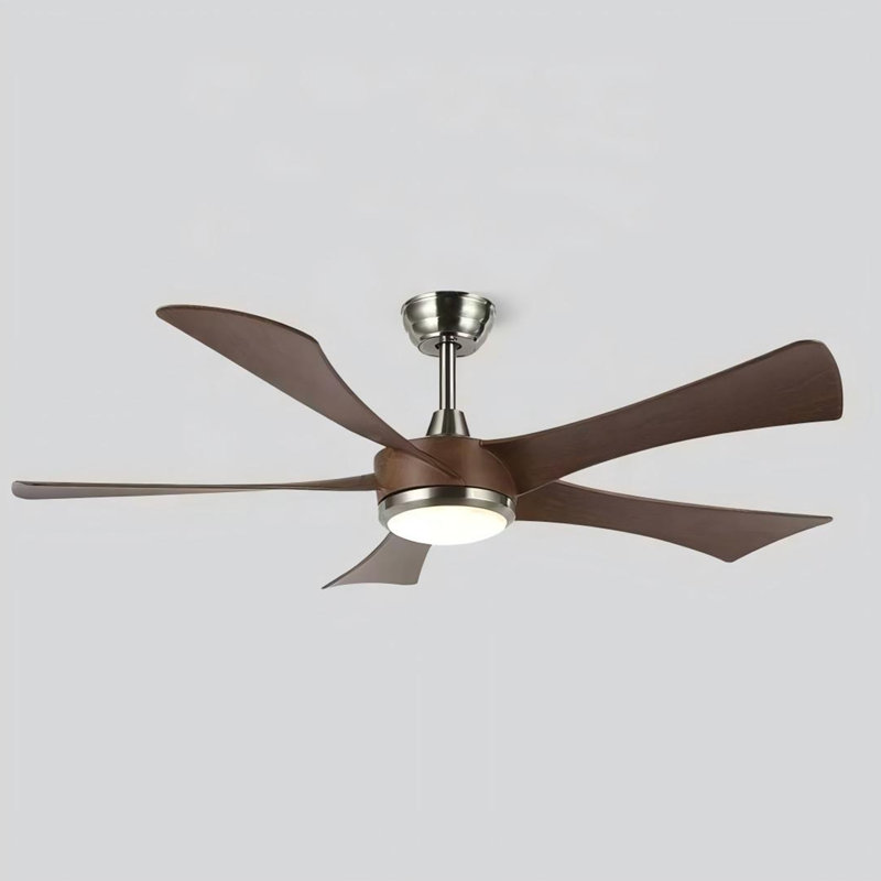 52" 5-Blades Ceiling Fan with Light