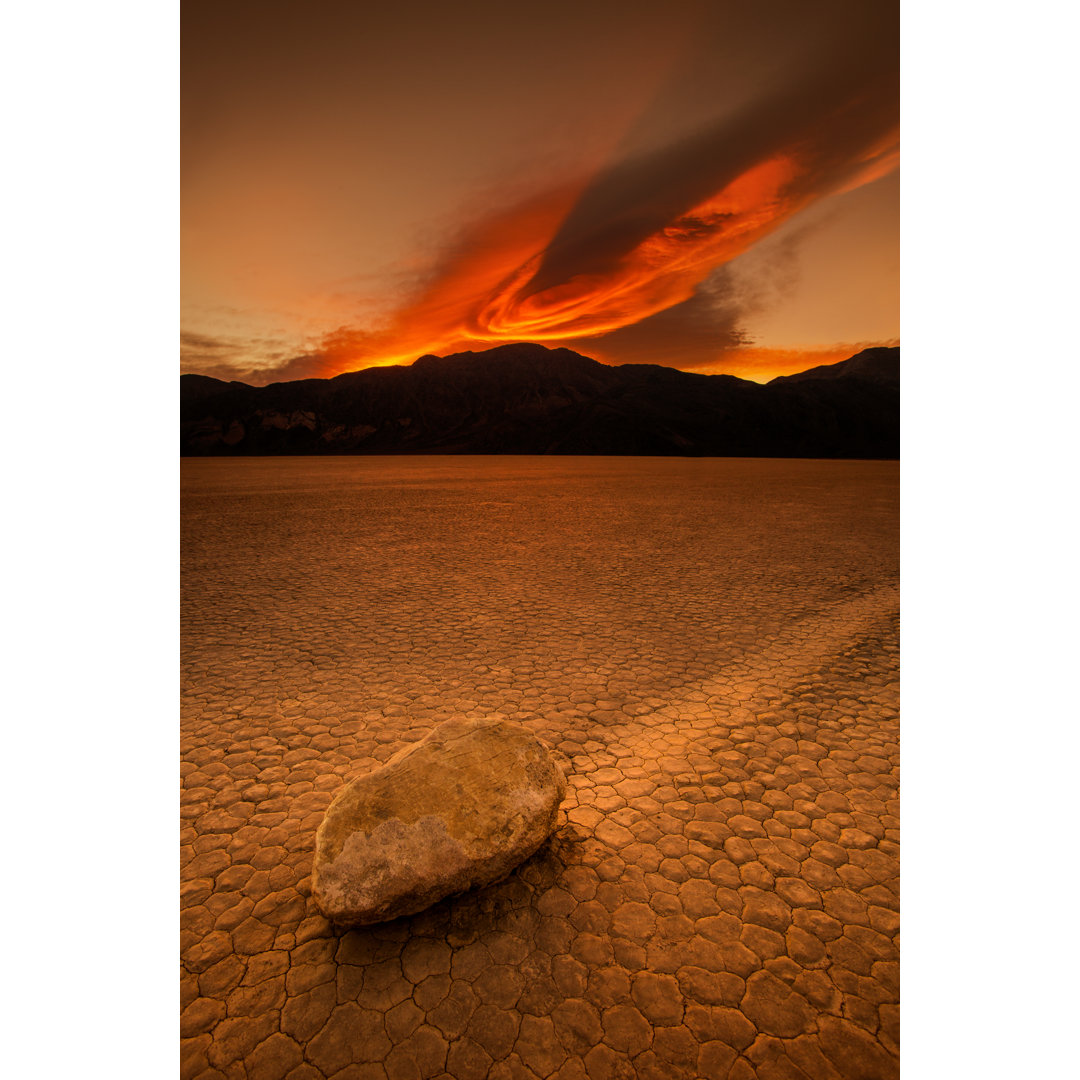 Playa Racetrack Sunrise von KiskaMedia - Leinwandbild