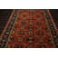 Tapis en laine noué à la main rose 6 x 9 Aubusson