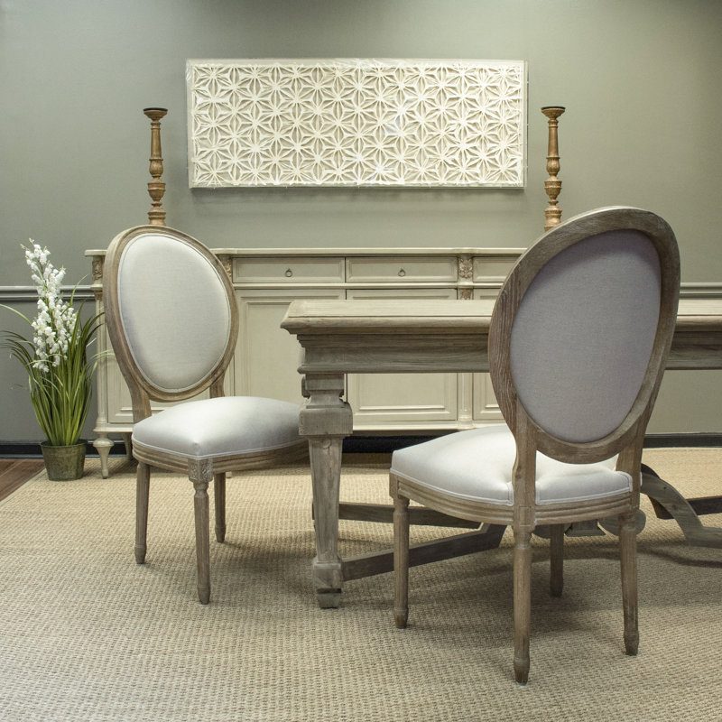 Nottingham Linen Side Chair