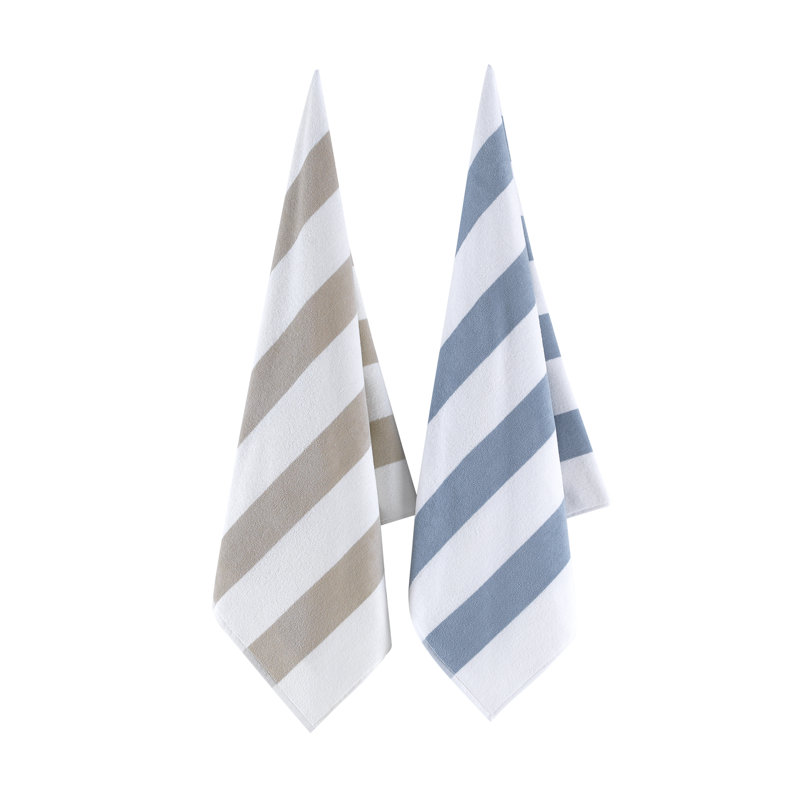 Serviette de plage pour l'extérieur Tuscany - sable - 36 x 66