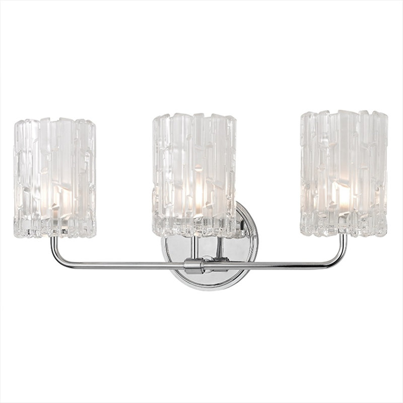 Dexter 3 - Light Dimmable Vanity Light, Polished Chrome