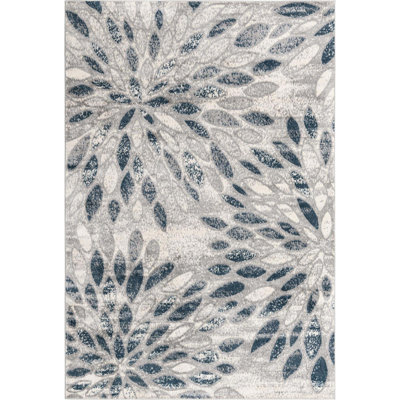 Tapis multicolore abstrait Aamia