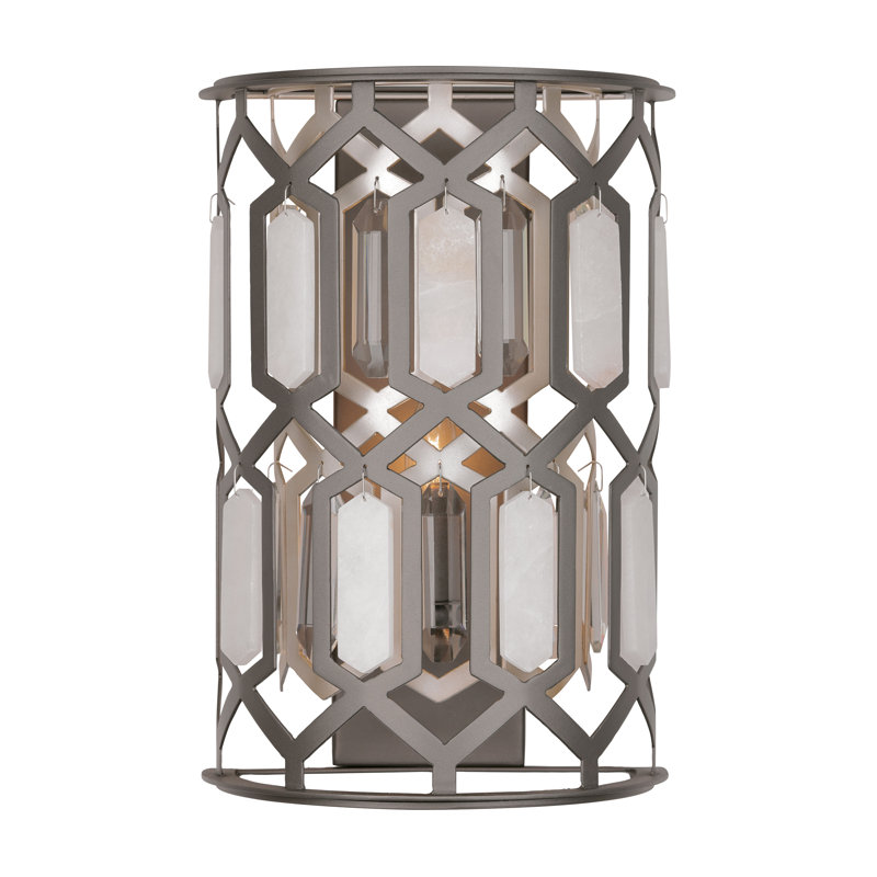 Edwal Steel Flush Mounted Sconce