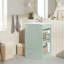 Meuble-lavabo autoportant avec lavabo en céramique-680178485