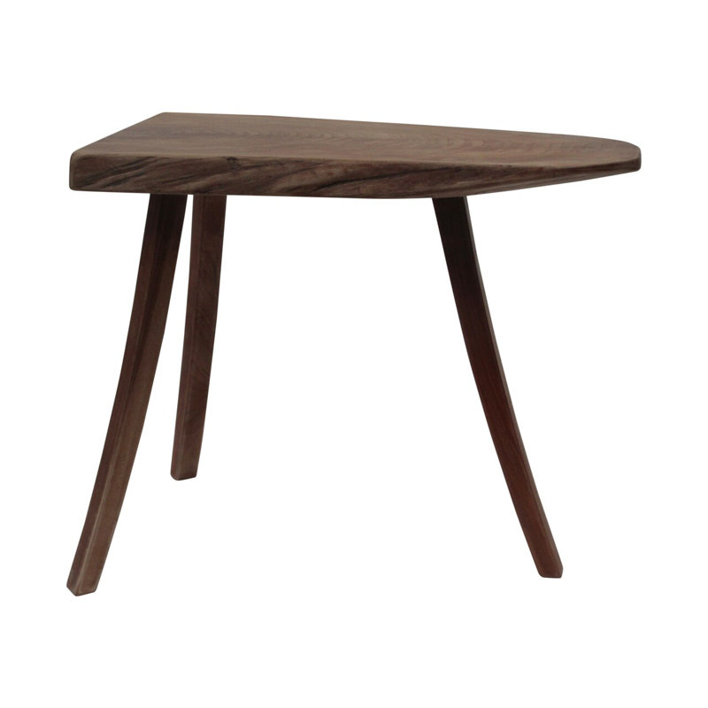 Gallien Solid Wood End Table