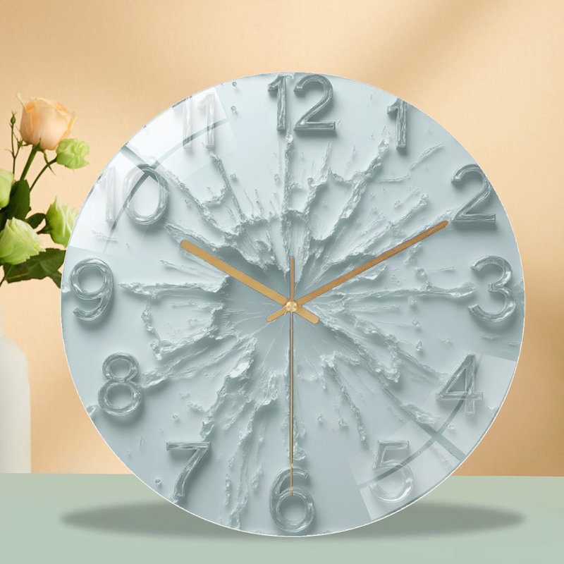 Horloge murale unique en son genre 12 po