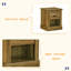 Table d'appoint, H 21 po, table de bout, tiroir de rangement, table de chevet, lampe, salon