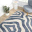 Tapis bleu Abani Huertas WAV100A-1301769889