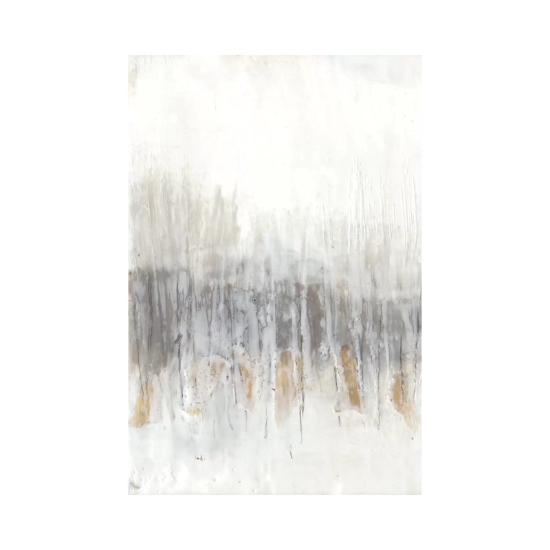 Neutral Wave I by Jennifer Goldberger - Wrapped Canvas Painting, 101.6 cm H x 66.04 cm W x 3.175 cm D