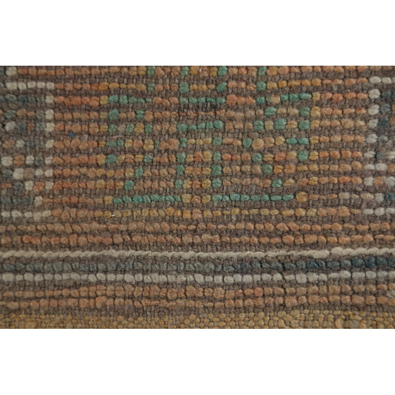 One-of-a-Kind 6'3" X 8'11" 1960s Wool Area Rug in