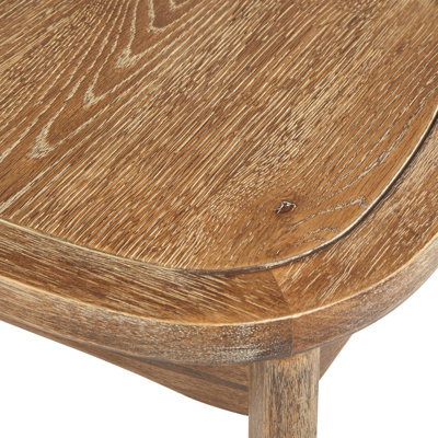 Chaise d'appoint en bois massif Cramlington