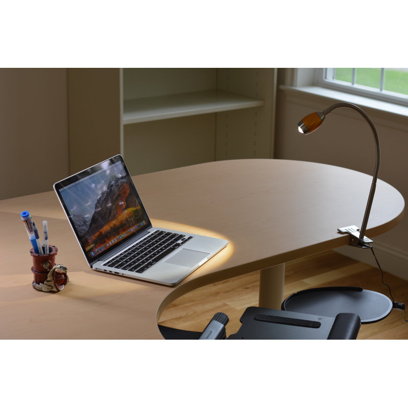 Lampe de bureau 12 po Soho, Or