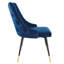 Chaise parsons capitonnée en velours-148914985