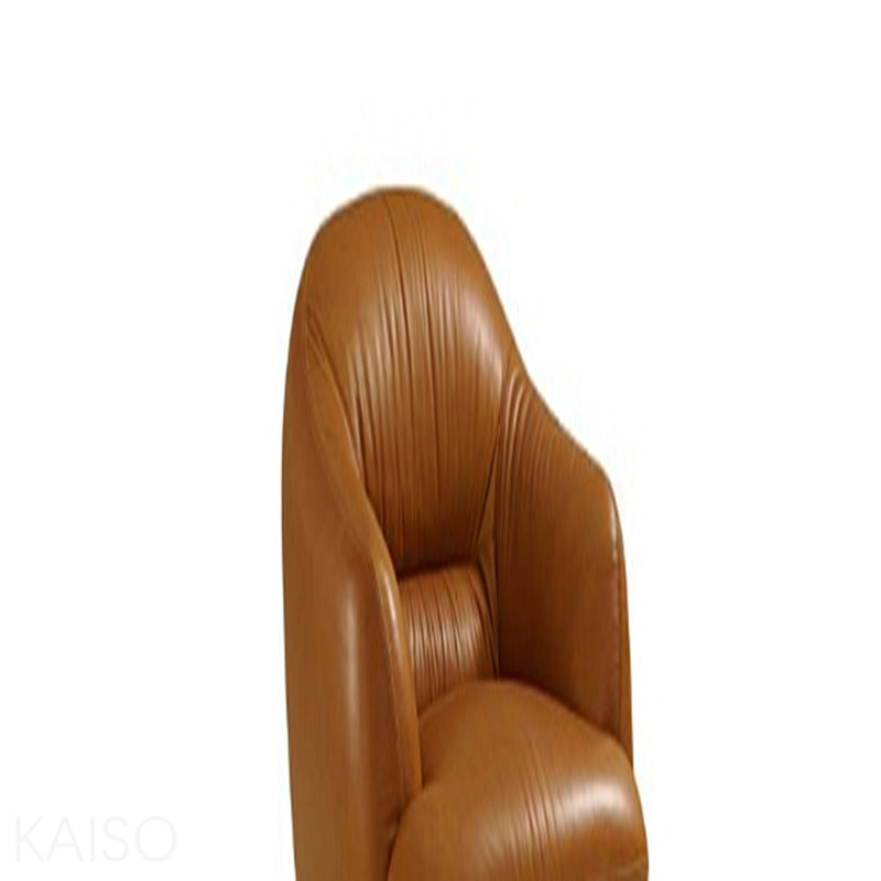 Cognac Leather Loveseat