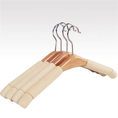 Cintre en bois Soft-Grip