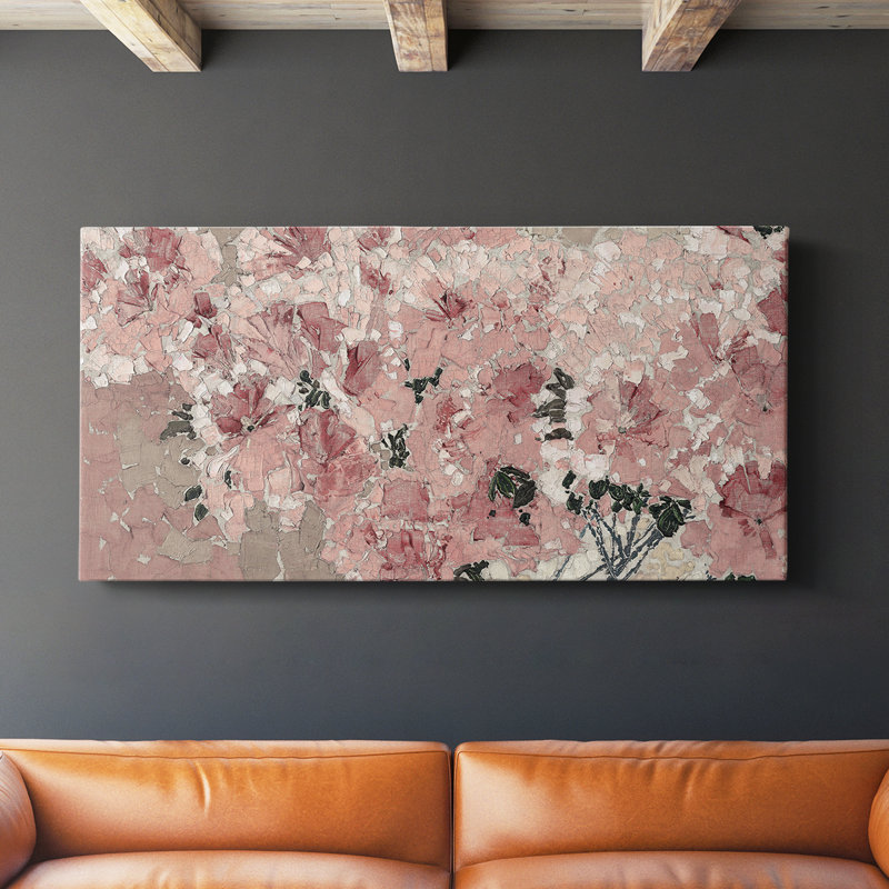 Botanical Series-CECXCVI- Toile tendue avec châssis - Prêt à être accroché, H 24 po x l 48 po